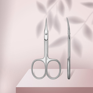 Ciseaux à cuticules SC-11/1 Arrow Point CLASSIC 11 TYPE 1 pour manucure russe, extra-affûtés, avec logo personnalisé, 3,5 pouces, prix usine - Product Image 3