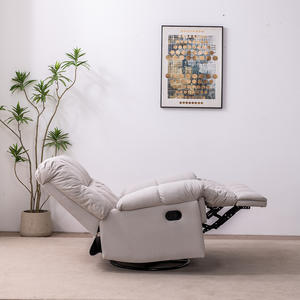 Sillón reclinable de tela moderna para sala de estar, sillón individual reclinable eléctrico para sala de estar. - Product Image 6