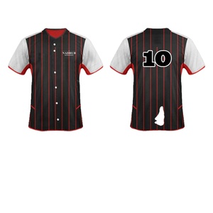Uniforme de maillot de baseball d'approvisionnement direct d'usine meilleur prix uniforme de baseball d'équipe pour adultes - Product Image 4