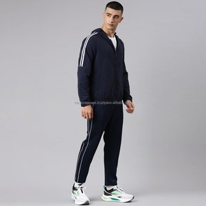 Vente en gros de vêtements Nardon, veste coupe-vent simple à logo personnalisé, veste coupe-vent à capuche zippée pour hommes - Product Image 5