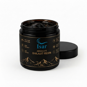 Resina de Shilajit del Himalaya 50g, Suplemento Original para el Sistema Inmunológico y el Metabolismo, Resina de Shilajit del Himalaya en Pasta al por Mayor - Product Image 1