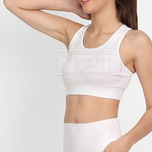 Soutien-gorge de sport léger pour la course à pied, avec élasticité douce et confortable, et tissu respirant pour les performances quotidiennes - Product Image 4