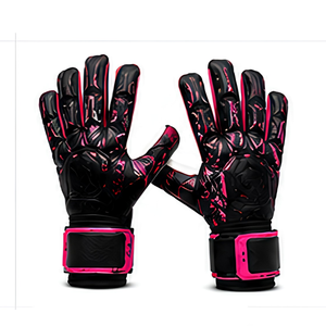 Guantes de Portero de Fútbol BLACK RACING GEAR, Material PU, Protección Completa para los Dedos, Unisex, Uso en Exteriores, Cierre de Tirón, Embalaje en Caja - Product Image 3