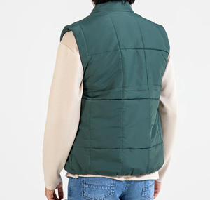 Chaqueta Acolchada Unisex al por Mayor, Tejido de Forro Polar, Ligera, Acolchada, Sin Mangas, Impermeable, Resistente al Viento, Ecológica - Product Image 3