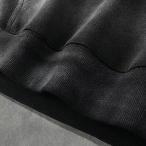 Sweat à capuche d'hiver haut de gamme à coupe diamantée avec design en strass, style urbain décontracté, écologique, respirant, coupe oversize - Product Image 3