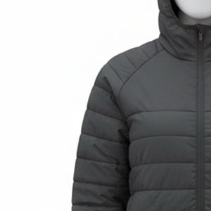 Chaqueta Acolchada Ligera de Alta Calidad con Mangas Completas, Puños y Parte Inferior Elásticos, con Relleno de 150 Gsm. Cremallera en la parte delantera y bolsillo - Product Image 5