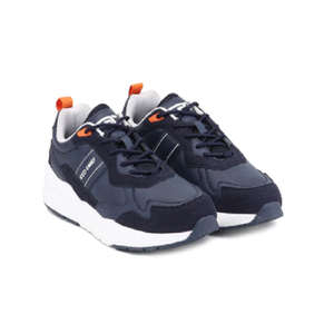 Baskets de sport bleues et blanches pour hommes – Chaussures athlétiques légères et amorties pour l'entraînement – Design dynamique pour la course à pied - Product Image 1