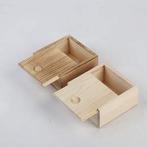 Caja de Almacenamiento de Madera Ecológica Clásica de Alta Calidad con Tapa Deslizante, Tamaño Personalizado para Joyería, Té, Regalos y Artículos Diversos - Product Image 6