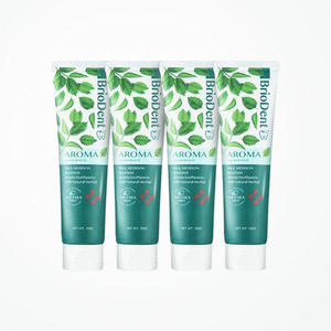 Pasta dental coreana K-Beauty Polmedison Briodent con aroma a menta, 150g, 4 piezas, hecha en Corea. - Product Image 4