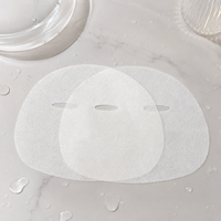 Masque facial Y102 ultra-léger 22g en Cupro + Soie + Fibres végétales, Substrat en Soie Glacée, Masque en Feuille Sèche Triple Fibre Importée