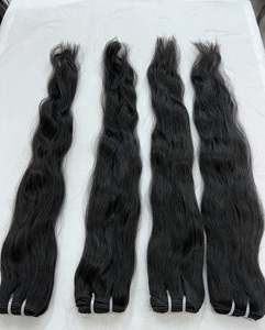 Cheveux humains bruts vierges en vrac fournisseur d'usine Extensions indiennes à cuticules alignées Remy Extensions de cheveux naturels - Product Image 2