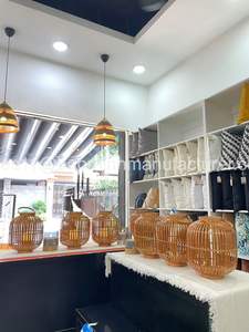 ¡OFERTA! Pantalla de Lámpara de Bambú, Lámpara Colgante para Decoración de Jardín, Dormitorio, Sala de Estar, Cocina - Product Image 6