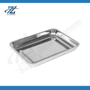 Bandeja de Instrumentos Médicos Quirúrgicos Dentales con Tapa de Acero Inoxidable de Alta Calidad para Bebés, Bandeja de Esterilización Reutilizable, Pakistán - Product Image 2