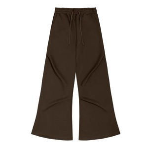 Pantalones de chándal anchos de hip hop para hombre, estilo casual, deportivos, streetwear, holgados, de felpa francesa, joggers - Product Image 1