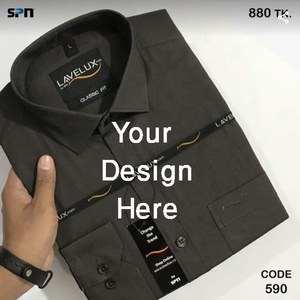 Haute Qualité Dernière conception Formelle Décontractée De Luxe Chemise Hommes Chemises À Manches Longues Chemise Décontractée Meilleur Design Direct De L'usine - Product Image 2