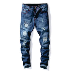 Midweight Straight Fit Plus Size Men's Jeans with Zipper Fly - Product Image 5