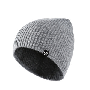 100% Pure Wool <b>Winter</b> Bucket <b>Hat</b> Cross-Border Fashion Solid Color Outdoor Warm Pullover Ear Protection Knitted Cap - Product Image 5