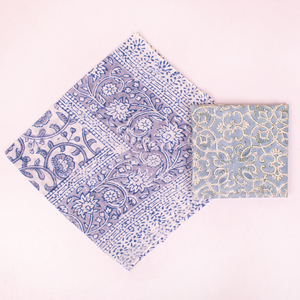 Craftjaipur Block Printed Cotton Bandanas Handcrafted Indian Textile Art Assorted Colors Boho Chic <b>Head</b> Scarf Eco-Friendly <b>Wraps</b> - Product Image 4