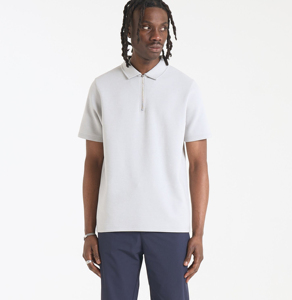 Camiseta Polo para Hombre de Alta Gama, Resistente a las Arrugas, Transpirable, de Color Sólido, Personalizable, de Manga Corta, Suministro de Fábrica - Product Image 2