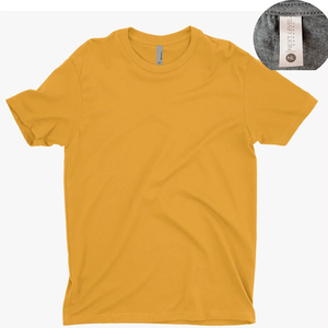 เสื้อยืดสามส่วนผ้าแคนวาสแบบหมุนวงแหวนรวมกันทำจากผ้าใบเบลล่าผ้าใบหรูหรา - Product Image 1