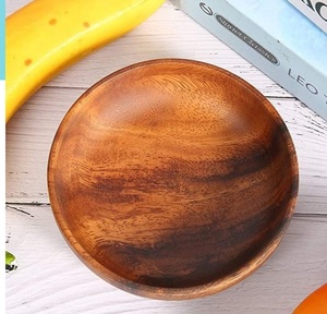 Tazones de madera ecológicos estilo Japandi, modernos y en oferta, ideales para servir salsas en fiestas y restaurantes, y la mejor idea para regalar. - Product Image 3