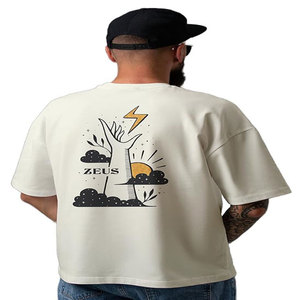 OEM/ODM venta al por mayor personalizado su logotipo de marca 100% algodón camiseta hombres manga corta Casual hombres camisetas para hombres - Product Image 1