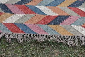 Tapis Kilim en jute fait main, réversible, en fibres naturelles, pour salon, hôtel et bureau, vente en gros - Product Image 3