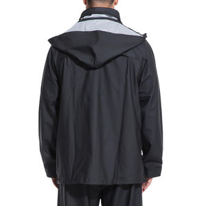 Ensemble de survêtement léger coupe-vent imperméable personnalisé pour homme, idéal pour le travail en extérieur par tous les temps - Product Image 2