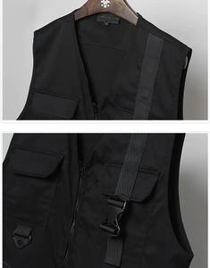 En gros 2024 Top Qualité Hommes Tech Gilet Respirant Hommes Respirant Coton À Séchage Rapide Tech Porter Gilets En Gros Personnalisé - Product Image 6