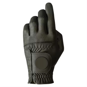 Gants de golf en cuir Cabretta de haute qualité pour hommes et femmes, logo personnalisé avec marqueur de balle magnétique, respirants, sportifs - Product Image 4