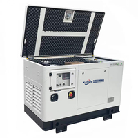 Groupes électrogènes à essence silencieux et étanches 5kVA 10kVA 15kVA 20kVA 25kVA 30kVA, refroidis par air, 4 temps, pour urgences, GPL GNL