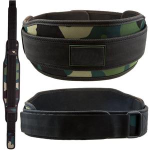 Ceinture de soutien de la taille réglable en néoprène, fermeture à boucle respirante pour la musculation, l'entraînement en force, unisexe, bleu noir - Product Image 6