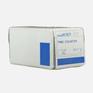 เครื่องนับเวลาแบบมีมาตรวัดชั่วโมงดิจิตอลที่ทำงานด้วยตนเองมีแบตเตอรี่1/24 DIN H7ET-NP H7ET-NV ภายในสต็อกส่วนเกินดั้งเดิมสำหรับ Omron - Product Image 6