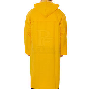 Premium Quality Wholesale <b>Men's</b> Hooded Overcoat <b>Rain</b> <b>Coat</b> Customized Long Sleeves Quick Dry Eco-Friendly Breathable - Product Image 2