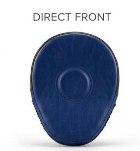 Cible de frappe en cuir de vachette bleu, durable, pour l'entraînement de kickboxing - Product Image 1