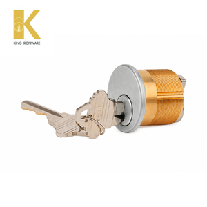 กุญแจล็อคแบบฝัง 25 มม. ร่องกุญแจ SC โครเมียมซาติน ทองเหลืองแท้  แบบ KA KD ให้เลือก - Product Image 1