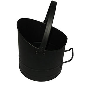 Cubos para Leña de Estilo Clásico, Metálicos, Ecológicos, Modernos, Europeos, con Asa Negra Antigua, para Uso en Exteriores, Jardín y Chimenea - Product Image 5