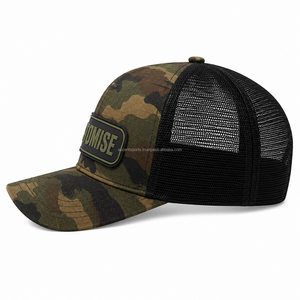 Casquette de camionneur personnalisée pour hommes, casquette snapback en mesh de haute qualité, logo personnalisé brodé, fabricant en gros de casquettes de baseball - Product Image 2