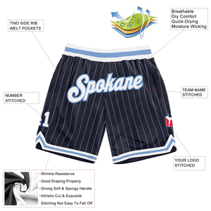 Shorts de sport décontractés pour hommes en toile, pour l'été, le basketball, la gym, le fitness, écologiques, à séchage rapide, respirants, unis, longueur genou - Product Image 3