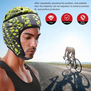 Casque de football américain en polyester/coton rembourré, coque légère, logo sublimé, casques de football pour hommes - Product Image 6