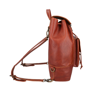 Soft <b>Leather</b> <b>Backpack</b> With <b>Large</b> Main Compartment Secure Closure Design Comfortable Fit And Organized Storage For Everyday Use - Product Image 4