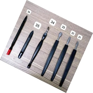 Professional Stainless Steel <b>Nail</b> <b>Kit</b> With 9 Tools For Manicure And Pedicure In Wooden Box - Product Image 4