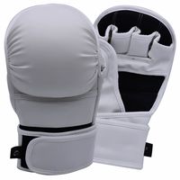 Gants de Sparring MMA OEM 7oz, Gants d'Entraînement Hybrides à Doigts Entiers avec Protection des Jointures pour la Boxe, le Grappling et les Arts Martiaux