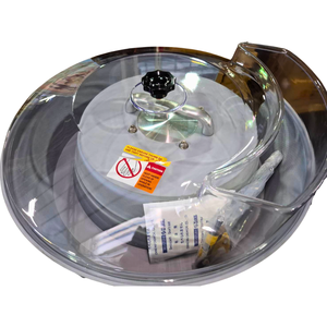 Máquina Eléctrica Automática para Redondear Masa de Panadería Comercial y Rodillo para Masa de Pizza, Acero Inoxidable, Nueva, 110V - Product Image 1