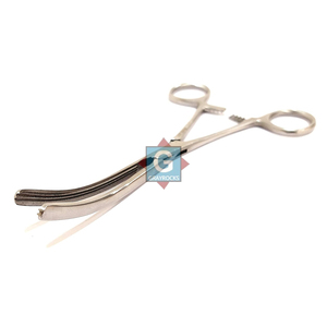 Pince intestinale Doyen courbée 6,5 pouces, manuelle, en acier inoxydable, pour chirurgie générale - Product Image 5