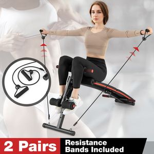 Banc de musculation multifonctionnel réglable en 4 positions en métal, banc de sit-up et support - Product Image 4