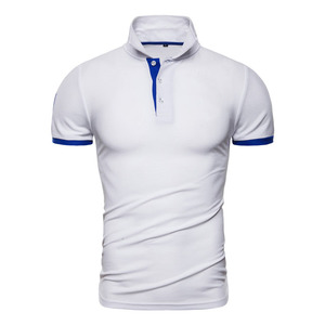Nuevas Camisetas Polo para Hombre de la Marca Soild, Camisetas Polo de Manga Corta con Bordado Personalizado, Camiseta Polo Informal de Algodón para Hombre - Product Image 4