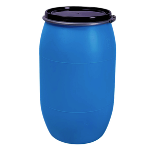 Barriles azules duraderos de 200L para líquidos industriales, resistentes a químicos, para envío y exportación. - Product Image 1