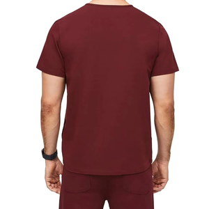 OEM Men Medical Surgical Uniform Set Breathable Hospital Nursing <b>Scrubs</b> Short Sleeve Top Jogger Pants Available In Best Quality - Product Image 2