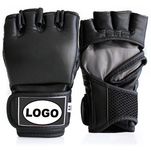 ถุงมือ MMA หนัง PU แบบยูนิเซ็กซ์ - น้ำหนักเบา สายรัดข้อมือปรับได้ ใช้กลางแจ้ง คุณภาพพรีเมียม สำหรับผู้ใหญ่ - Product Image 5
